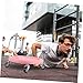 Kisangel Abdominal Fitness Discs with Training Board and Pad for Core Stability Versatile Sliding Equipment for Home Workouts for All Fitness Levels Pink Random Kneepad Color