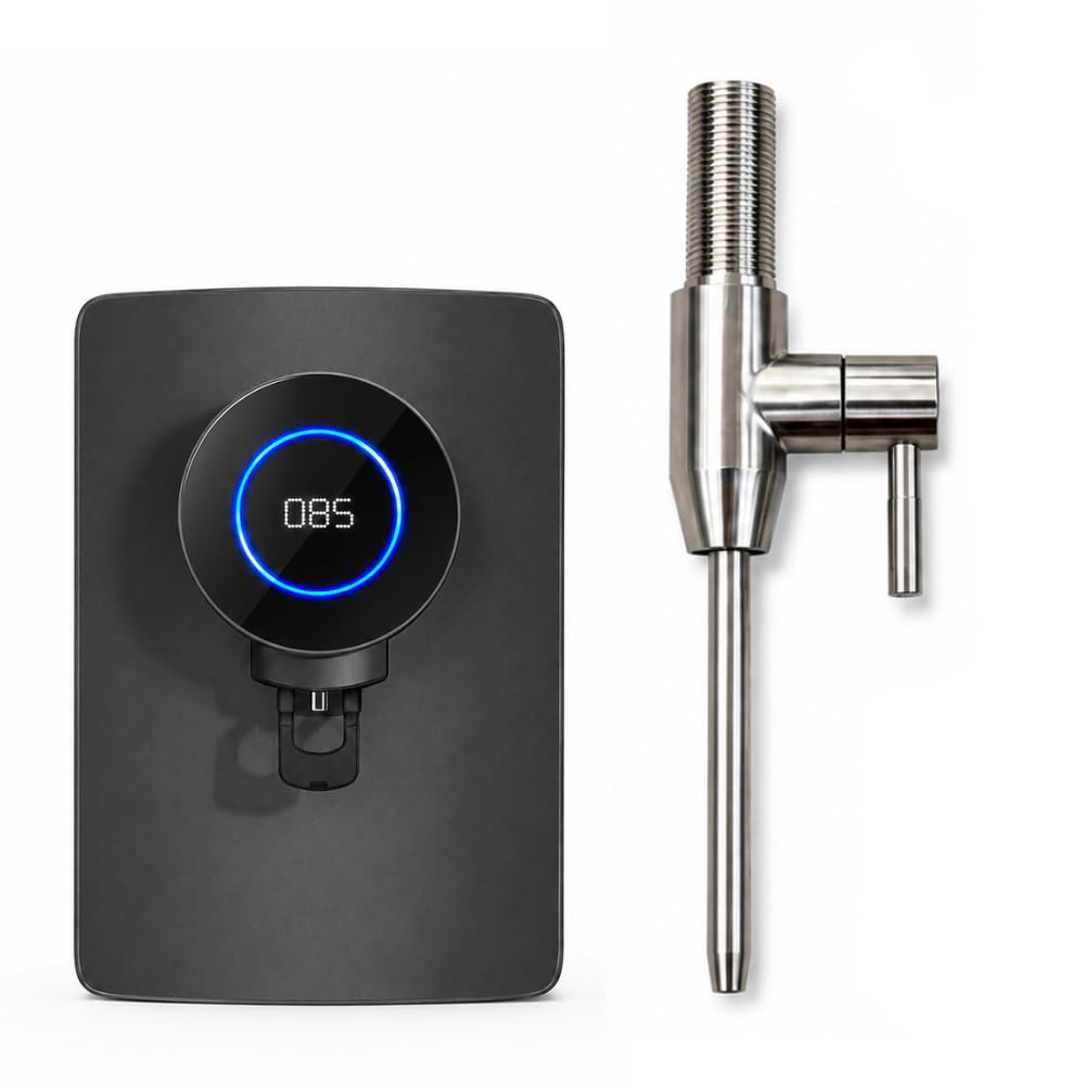 Under Cabinet Faucet Tap Compatible with Atomberg Intellon Water Purifier | SS304 Stainless Steel RO Water Tap | Leakproof | Modular Kitchen Drinking Water Faucet | Complete Fitting Kit-image-33