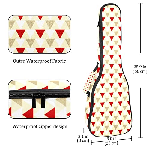 Sac de rangement ukulélé soprano robuste et matelassé noir - 4