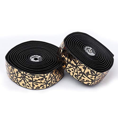 Thboxes Bicycle Handlebar Tape Race Bike Bar Tape Cycling Road Bike Waterproof Tape Wrap Leopard Print