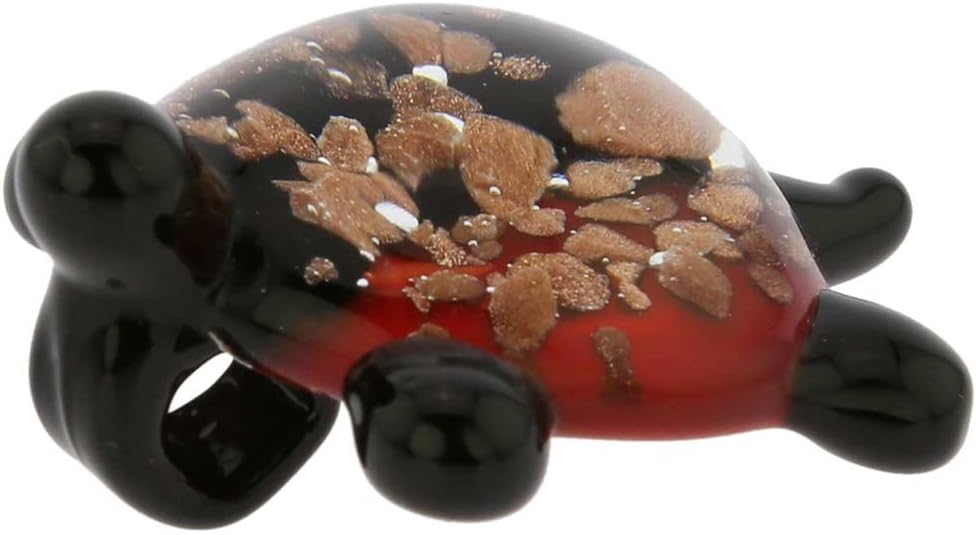 Glass Of Venice Murano Glass Turtle Pendant