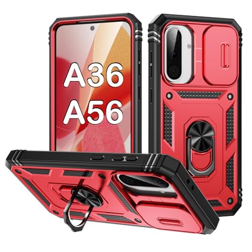 Coque antichoc Samsung A36 5G PASNEW à béquille rotative 360°