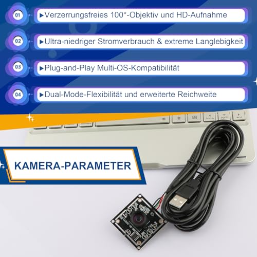 Module de caméra OV9732 720P avec câble 3M pour cible de fléchettes connectée Autodarts - 3