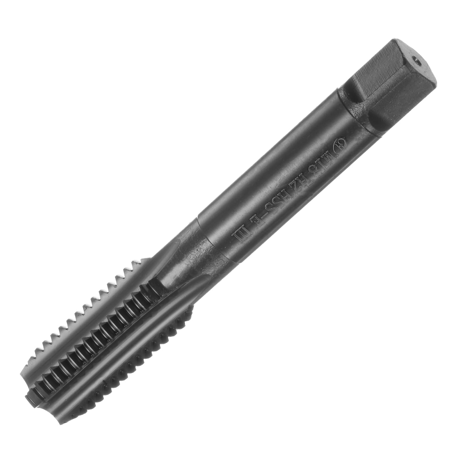 QUARKZMAN Machuelo de Rosca Métrica M18 x 2.5 H2 Recubierto de Nitruro, de Flauta Recta, para Máquina de Fresado de Roscas, Herramienta de Reparación de Roscas