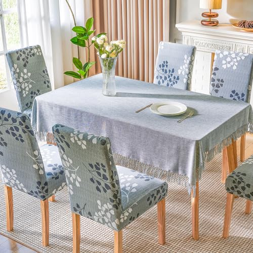 Secgo-Chair-Covers-for-Dining-Room-4-Pack-Stretch-Dining-Chair-Cover-Washable-Spandex-Kitchen-Parsons-Chair-Slipcovers-Blue-Chair-Covers-for-Home-or-Party Secgo Chair Covers for Dining Room 4 Pack Stretch Dining Chair Cover Washable Spandex Kitchen Parsons Chair Slipcovers Blue Chair Covers for Home or Party