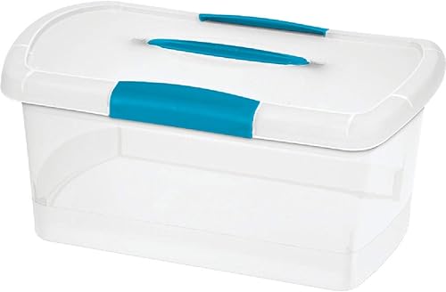 Sterilite 18748606ShowOffs Nesting caja de almacenamiento, tamaño mediano, 6