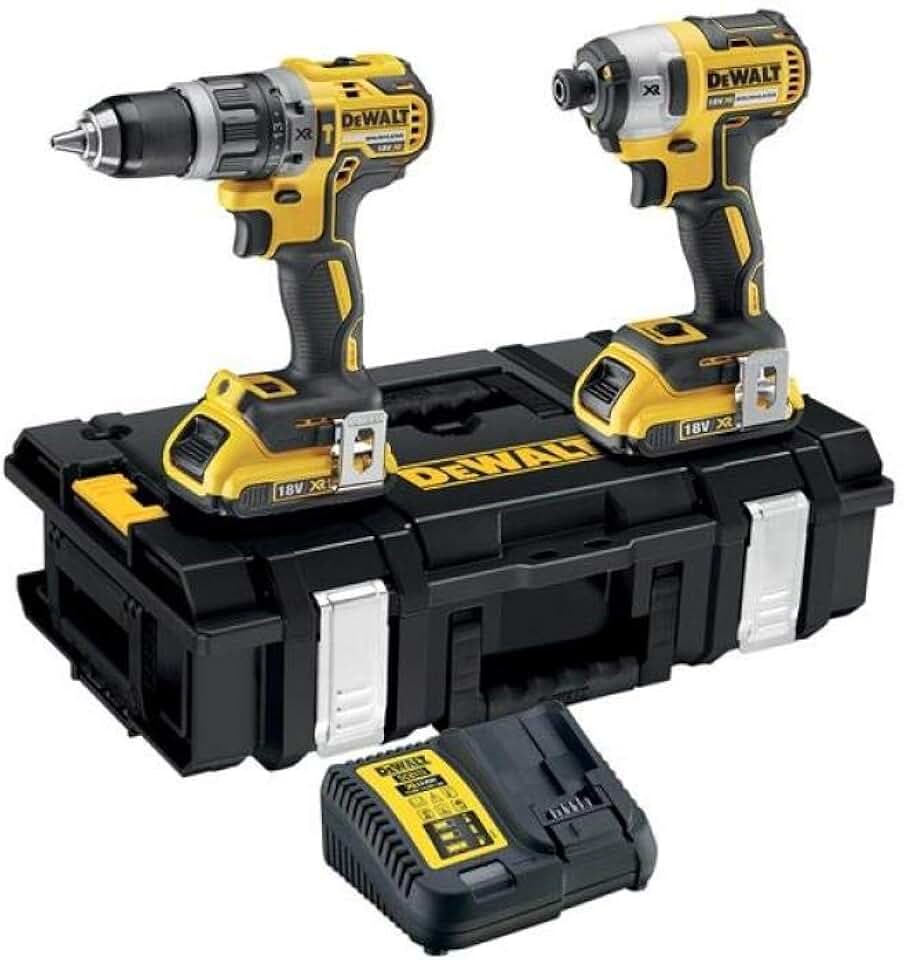DCK266D2-GB DCK266D2 Combi Drill and Impact Driver XR 18V Br