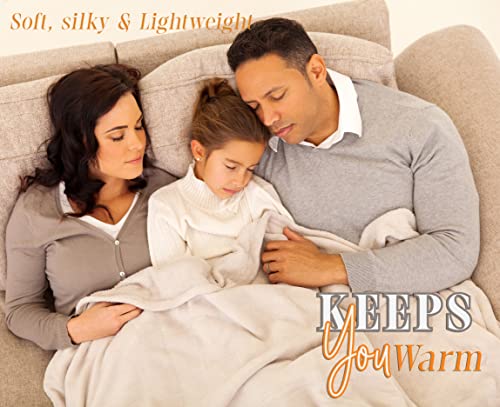 Image of Elegant Comfort Lightweight Printed Throw Blanket- All Season, Ultra Soft, Cozy and Plush- Decorative Throw Blankets, Perfect for Lounging, 50 x 70 inches, Leo Printed, Throw Blanket