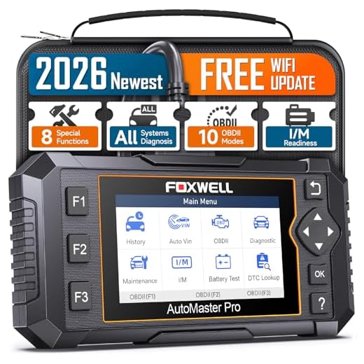 FOXWELL OBD2 Scanner NT624 Elite All Systems 5 Resets Car Diagnostic Tool for All Vehicles ABS Bleeding/SAS Calibration/Throttle Reset/Oil/EPB Reset OBD Scanner Diagnostic Tool