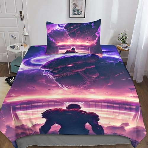 Parure de lit single Machine City pour des nuits douillettes - 5