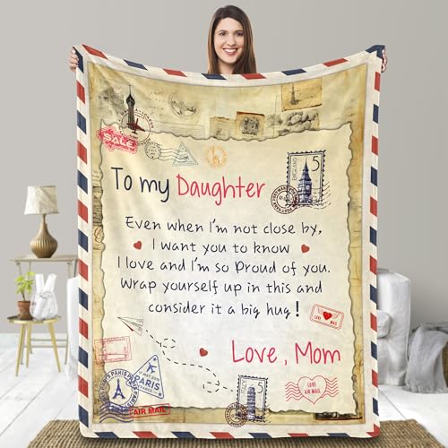 UFOORO Throw Blanket for Daughter