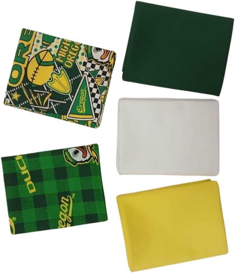 College Fat Quarter Bundle (18”x22” Cuts) - Alabama Crimson Tide - 10 Pack - Premium Licensed Fabrics for Quilting, Sewing, & DIY Projects (Roll Tide)