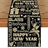 Artoid mode cheers firework 2025 happy new year motto table runner seasonal winter kitchen dining table decoration for home party outdoor 13×72 inch  urban country home decor