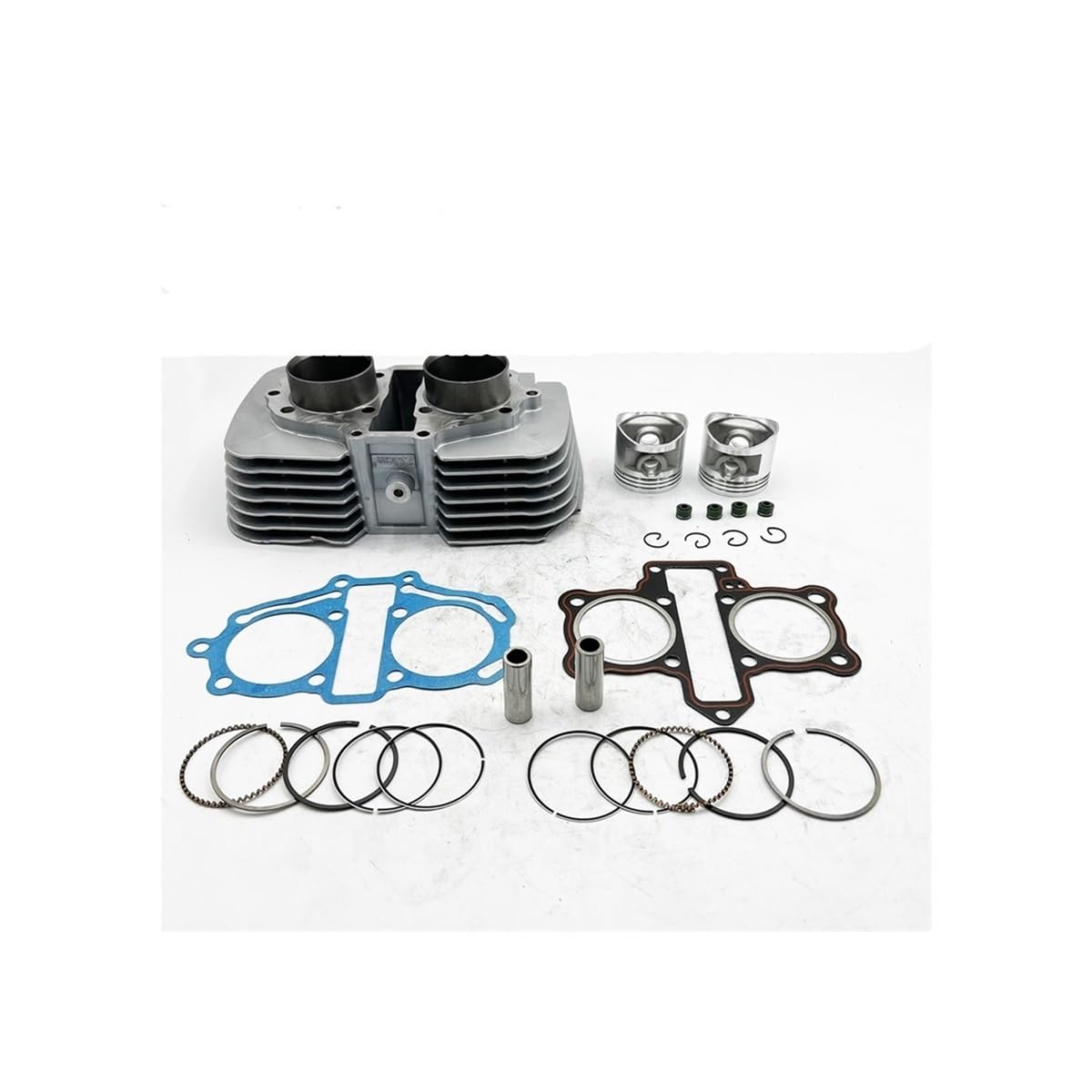 Kit piston CB250 R250 12100-KBG-671 contre fumee et perte puissance