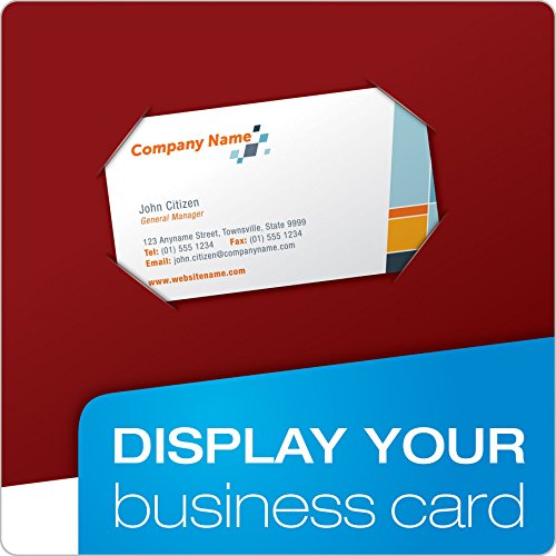 Oxford Laminated Twin-Pocket Folders, Letter Size, Crimson, Holds 100 Sheets, Box Of 25 (51718) #TOP4