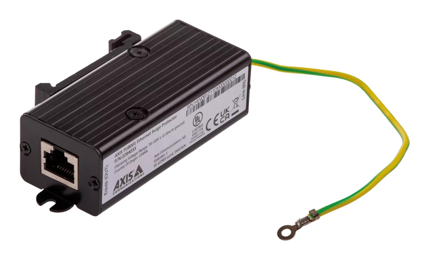 AXIS TU8001 Ethernet Überspannungsschutz für PoE-Geräte