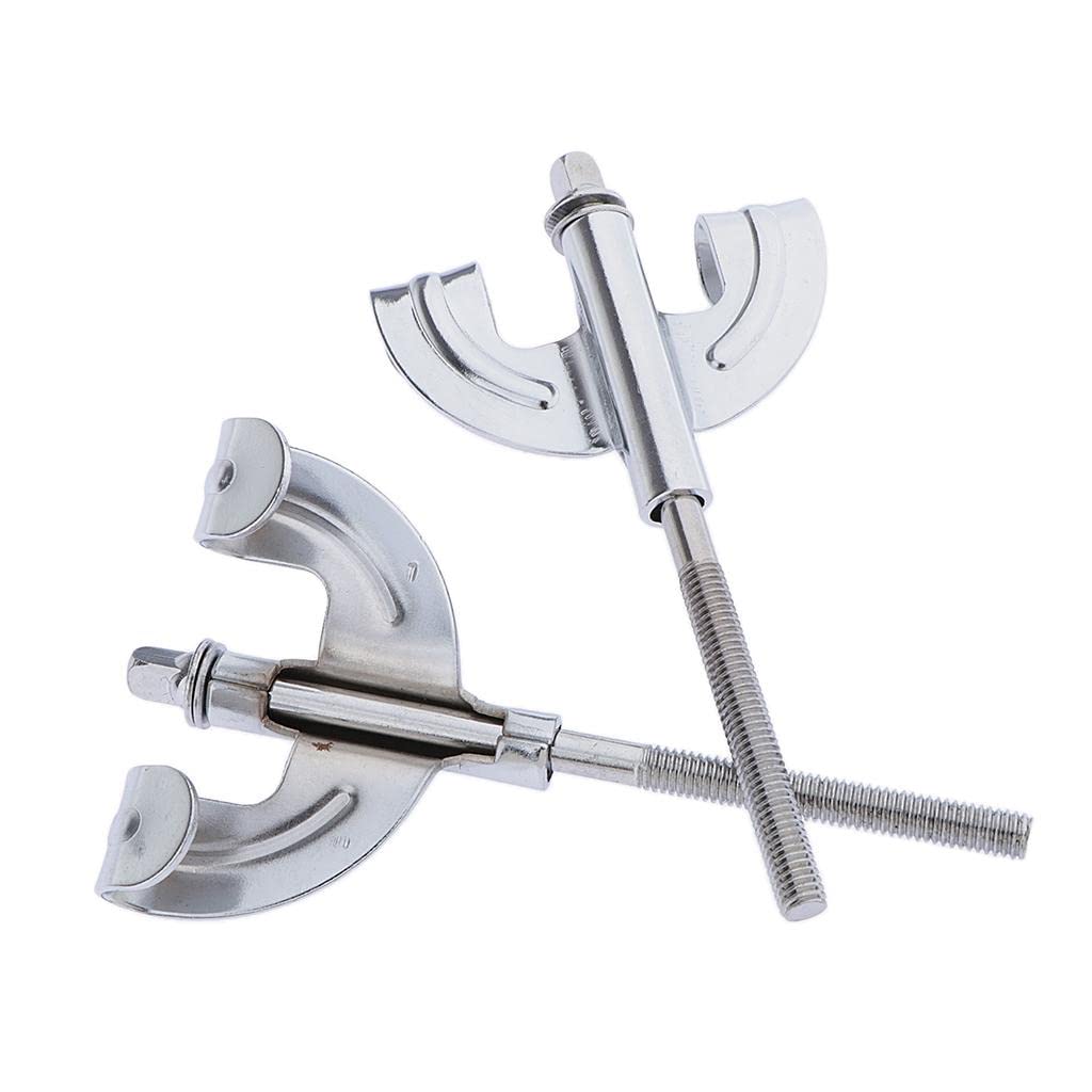 T TOOYFUL 16 Pezzi di Gancio per Grancassa E Tiranti, Accessori per Percussioni per Grancassa