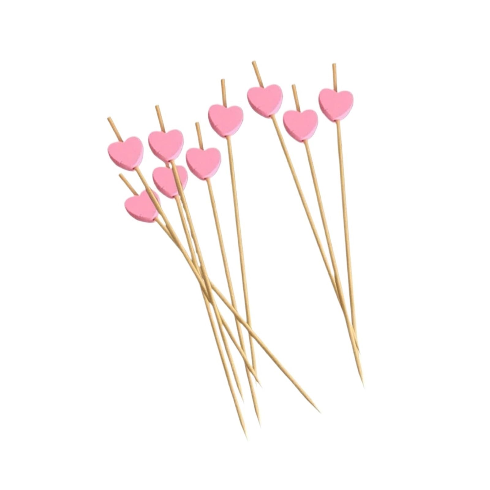 Wzptlkibad A Bamboo Skewer Sticks, 9&12Cm Party Food Picks