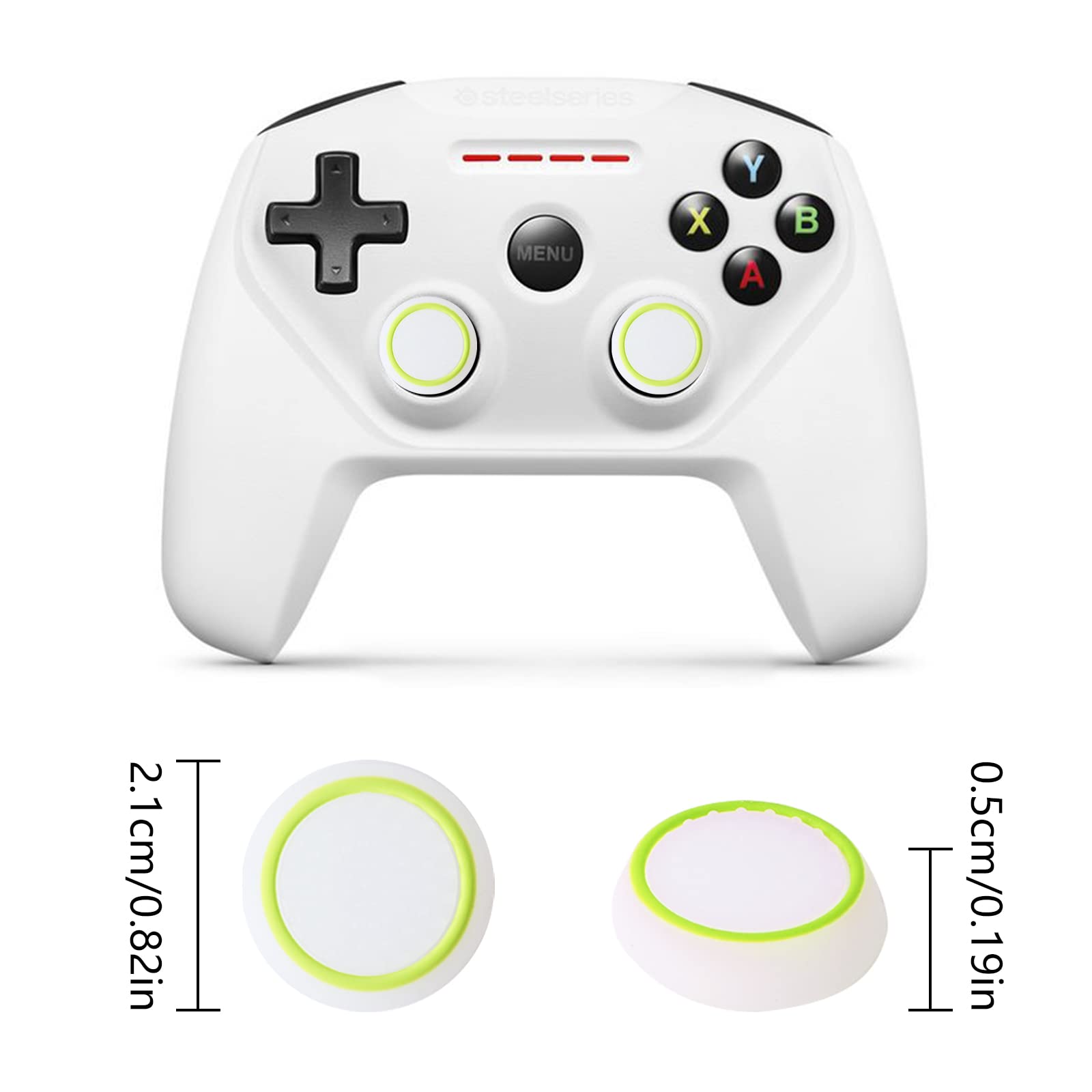 2 X Tappi Per Impugnatura In Silicone Per Controller PS3 PS4 PS5 Xbox - Foto 12