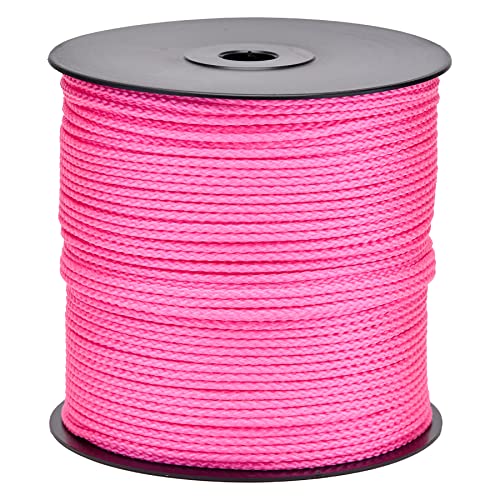 Polypropylen-Seil, geflochten, 2,5 mm, 200 m, Rosa Cover