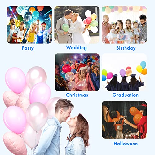 Balloon Pump Electric, Splaks Balloons Inflator Air Pump Portable Balloon Blower For Garland Arch, Party Decoration, Birthday, Gender Reveal, Graduation (Blue) #TOP5