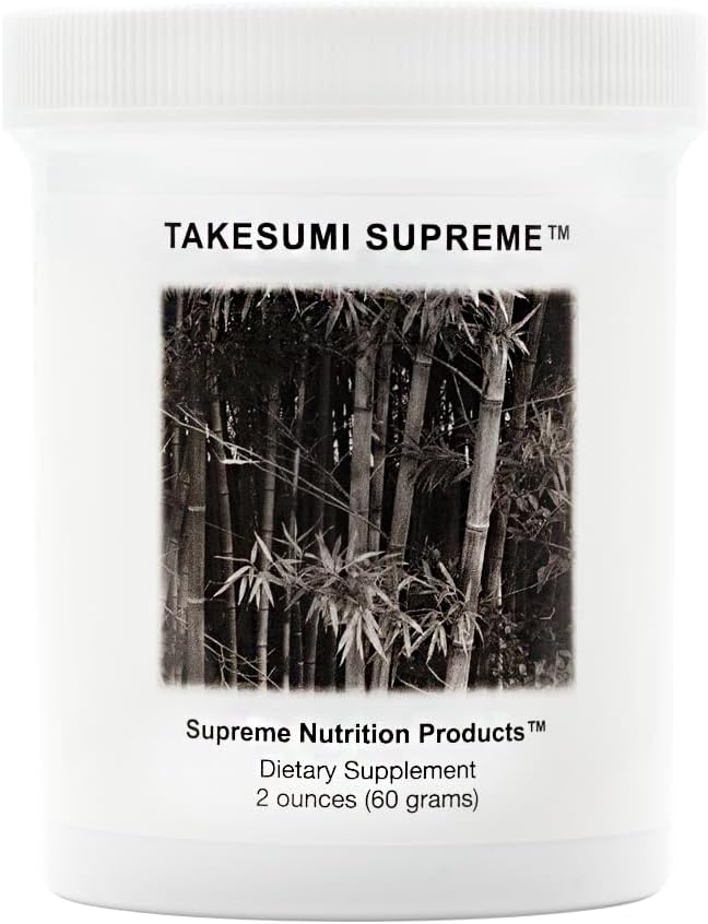 Supreme Nutrition Takesumi Supreme, Pure 60 Grams Activated Bamboo Charcoal Powder (Pack of 2)