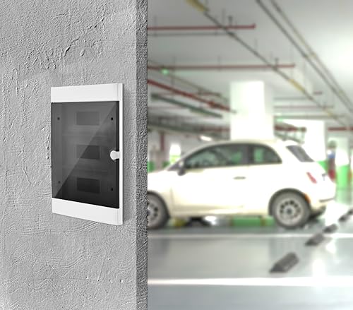 Miniatura 9 de Lion Electric Armario Empotrado Con 36 Módulos,3 Filas, Subdistribución Con Carril De Sombrero, Caja De Fusibles Ip40 Para Todos Los Interiores