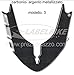 Autocollant-Sticker 3D Ergal Garde-Boue Compatible Scooter Yamaha Tmax 530 2015-2016 - Carbone Argent