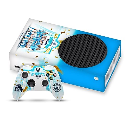 Vinyle Xbox Series S Manchester City protection anti-rayures