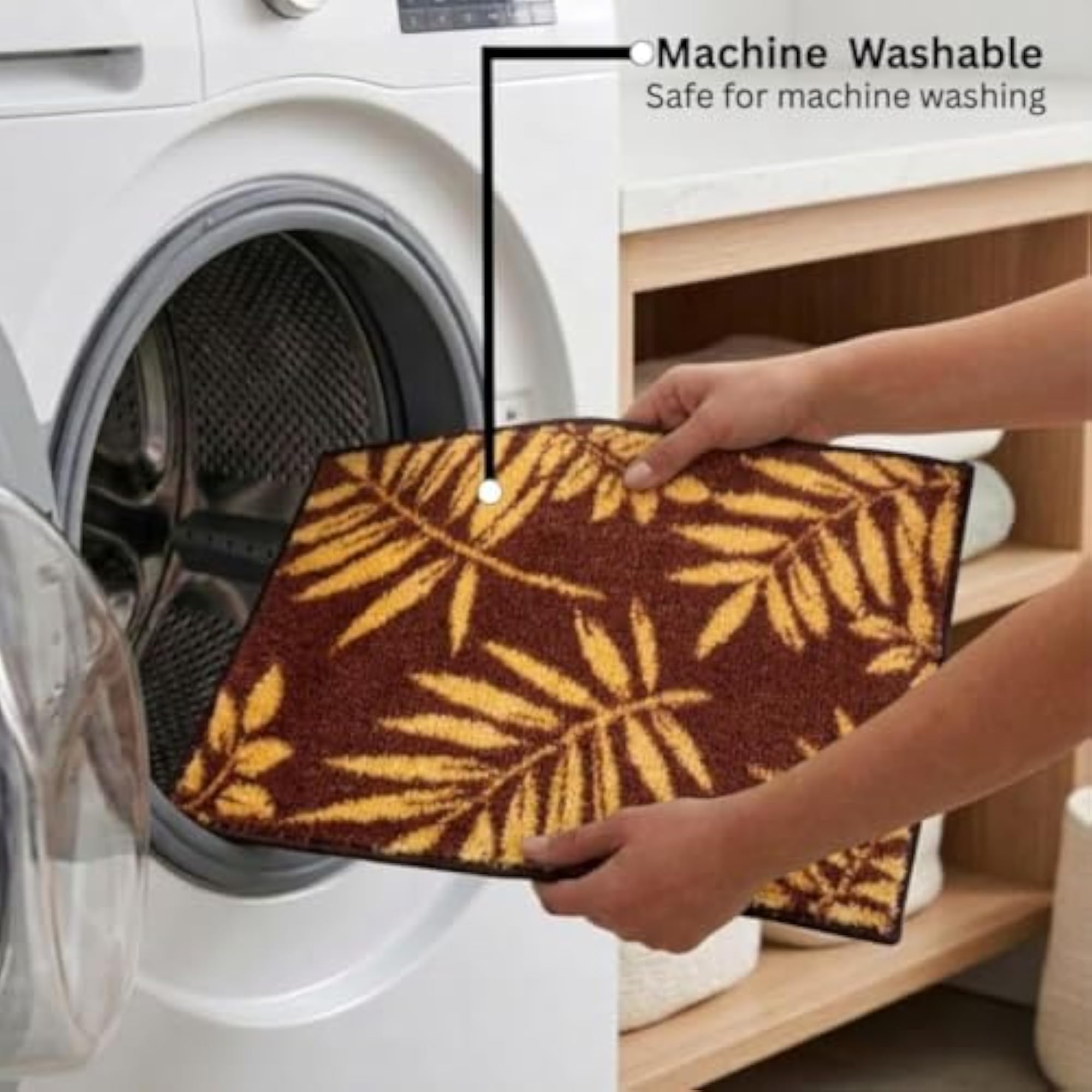 Designer Soft Anti Slip Bath Mat 38x58 cm