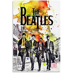 Les Beatles Rock Band Toile Art Affiche Et Mur Art Photo Impression Moderne Famille Chambre Décor Impressions Et… - Les Beatles, Paul McCartney, John Lennon, RIngo Starr, George Harrison