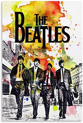 Les Beatles Rock Band Toile Art Affiche Et Mur Art Photo Impression Moderne Famille Chambre Décor Impressions Et… - Les Beatles, Paul McCartney, John Lennon, RIngo Starr, George Harrison Les Beatles Rock Band Toile Art Affiche Et Mur Art Photo Impression Moderne Famille Chambre Décor Impressions Et…