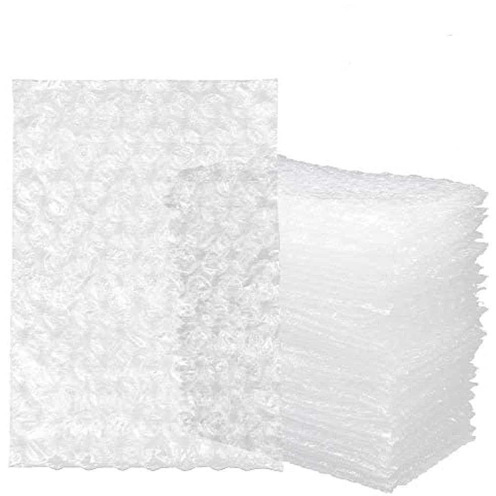 GMQG 50pcs bubble wrap bags clear small bubble pouches shock proof protective cushioning mailing package shipping storage mailing moving (10 x 15 cm)
