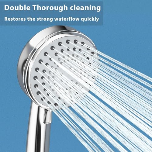 Image of Multiple-Size Shower Head Cleaning Brush Cleaner Tool Picks for Small Hole Nozzle, 30PCS (Orange Green)