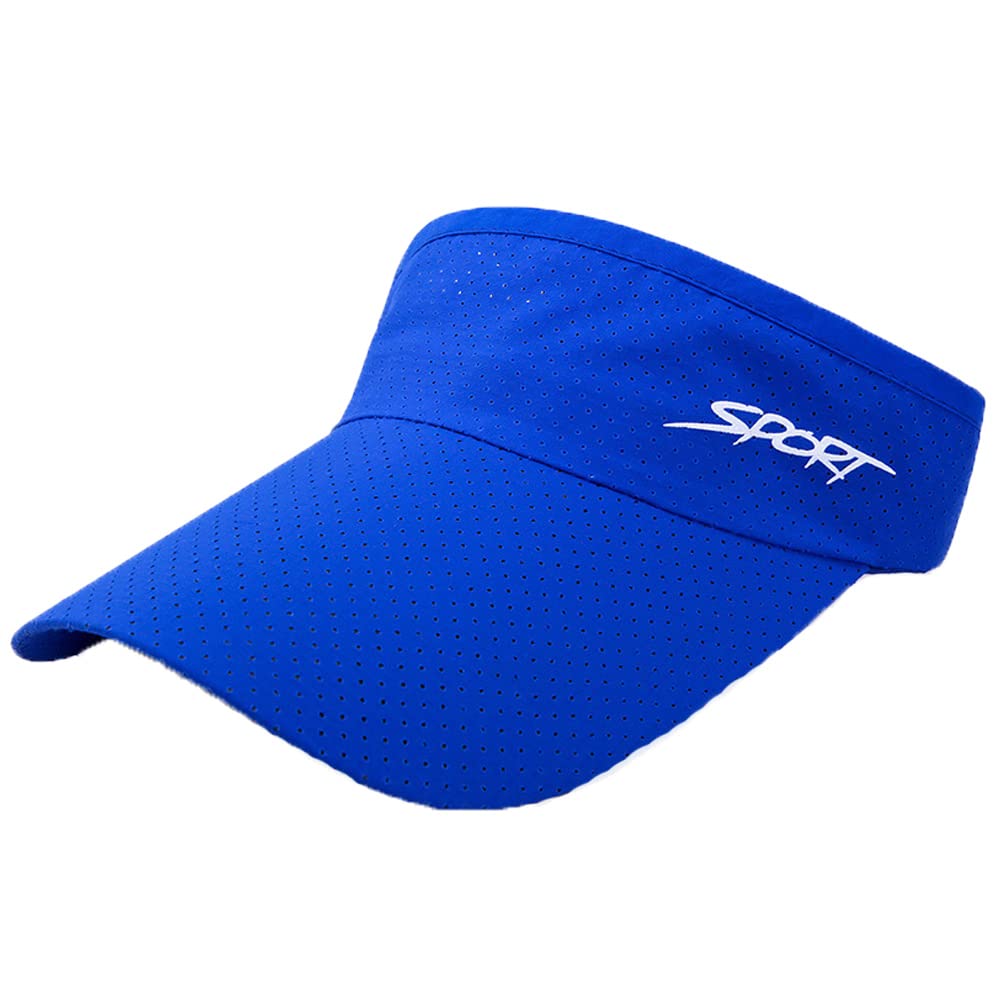YAMEE Visiera Parasole Uomo Donna Regolabile,Cappello da Sole Unisex Asciugatura Rapida Ultraleggero,Cappello con Visiera Uomo Estivo per Spiaggia,Tennis,Golf