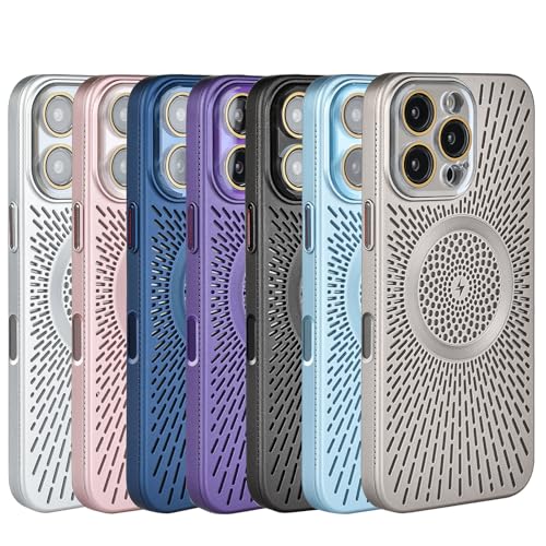 Coque iPhone 16 Pro Max anti surchauffe magnétique antichoc robuste