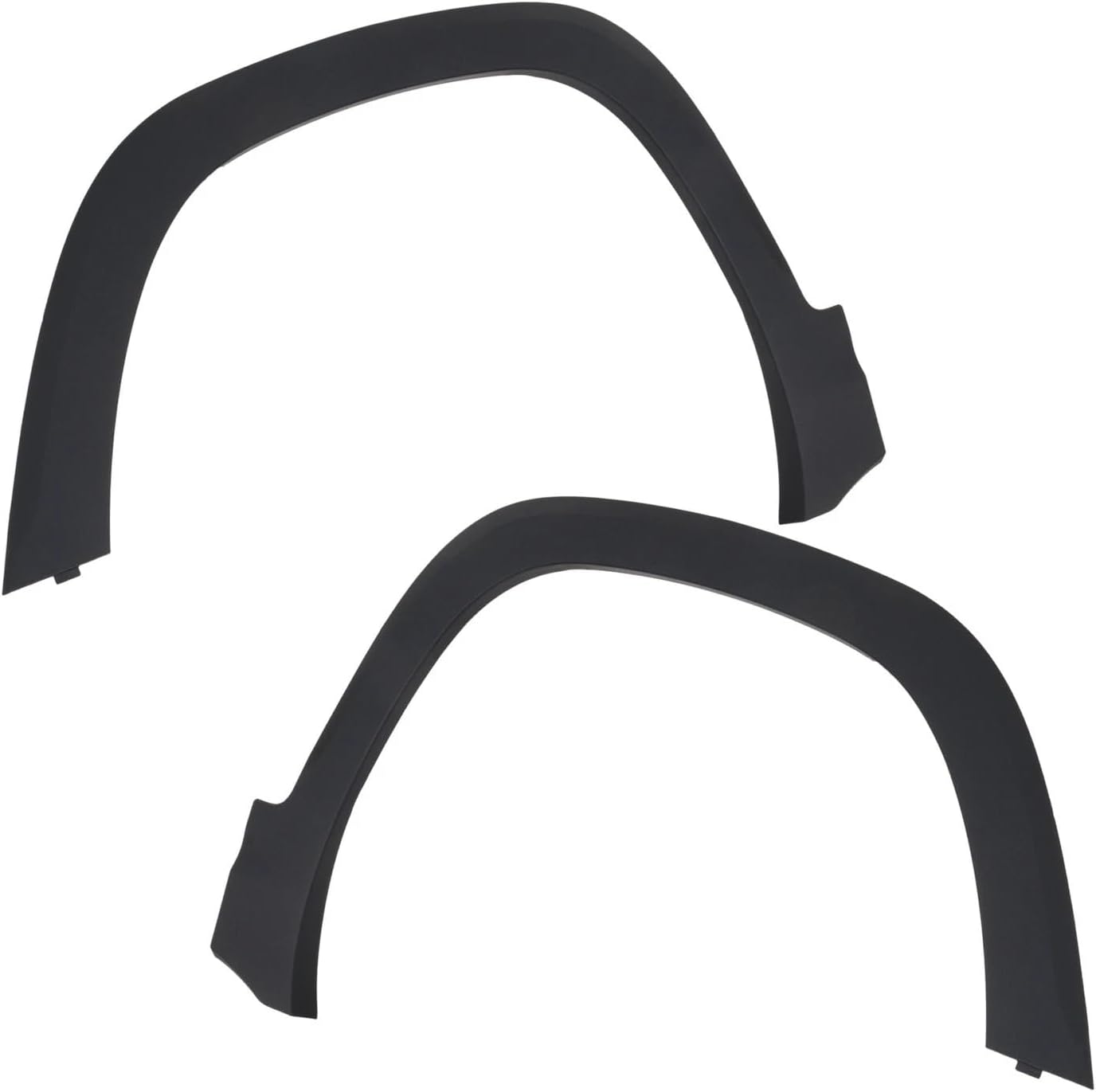 Front Fender Flares Moulding Trim Wheel Opening Molding Set of 2 Replacement for GMC Terrain 2018 2019 2020 2021 2022 2023 1.5L l4 Textured Black Plastic