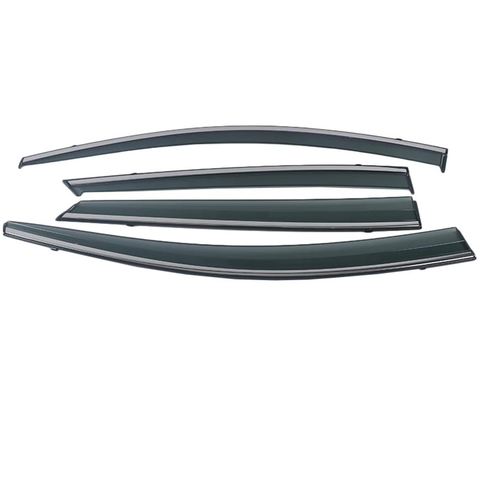 Car Wind Deflector Pasuje do Toyota Prius XW50 2016-2020 Osłona przeciwwietrzna Osłona wentylacyjna samochodu Drzwi boczne Szyba Osłona przeciwwietrzna