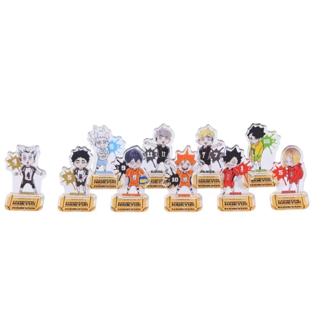 Amazon.co.jp: ハイキュー ミニ アクリルスタンド セット 日向