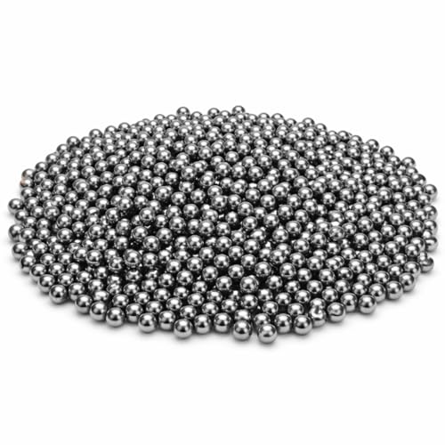 1000 Qty 3/8" Inch Steel Shot Slingshot Ammo Balls