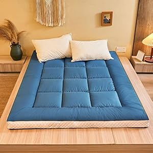 Japanse vloermatras rustieke stijl traagschuim futon matras opvouwbaar bed roll -up camping matras vloer ligbed banken en banken,A,Twin