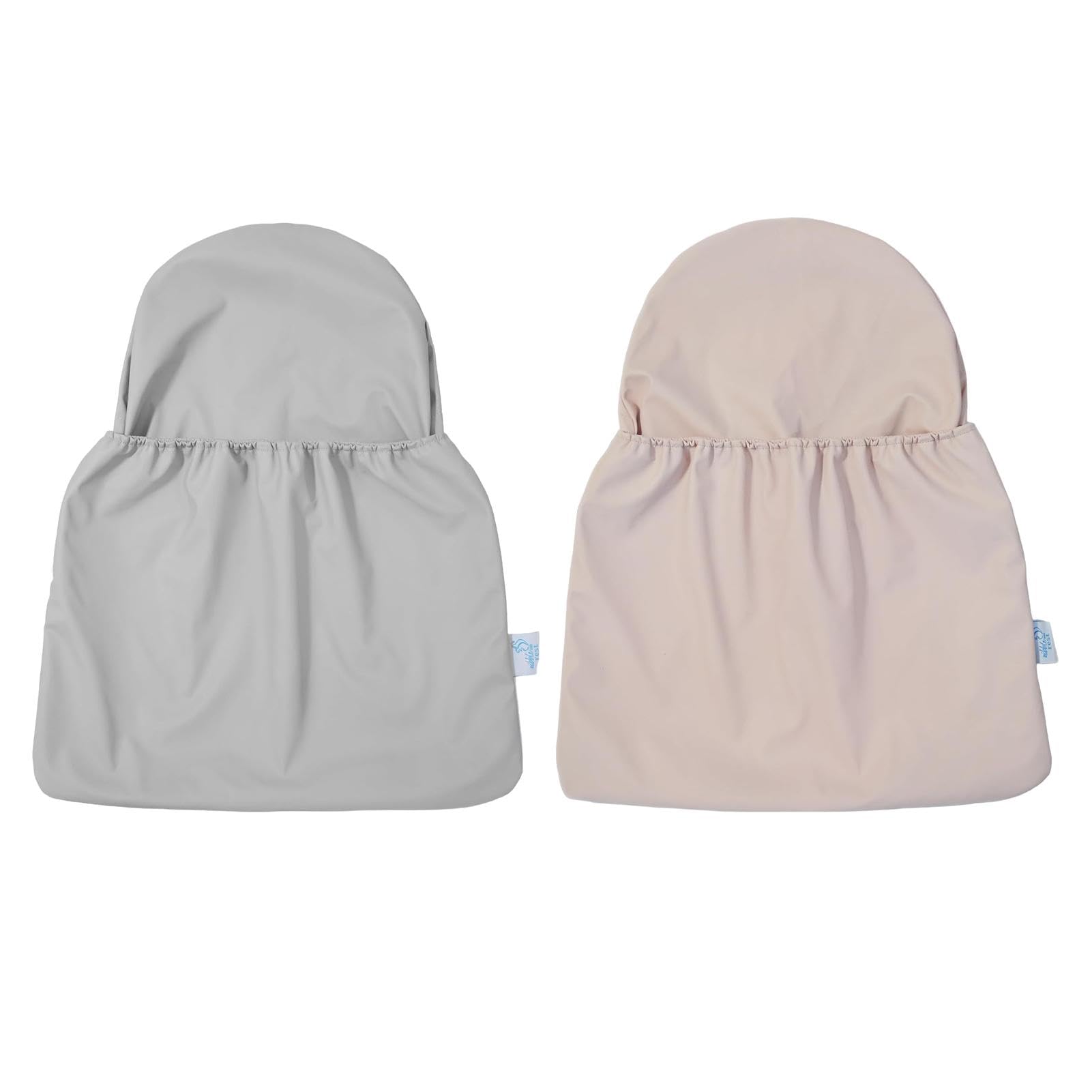 Highchair Handy Pocket Pouch forIKEA Antilop Highchair, High Chair Accessories, PU Dining Chair Back Storage Bag, Waterproof Large Pouch for Highchair