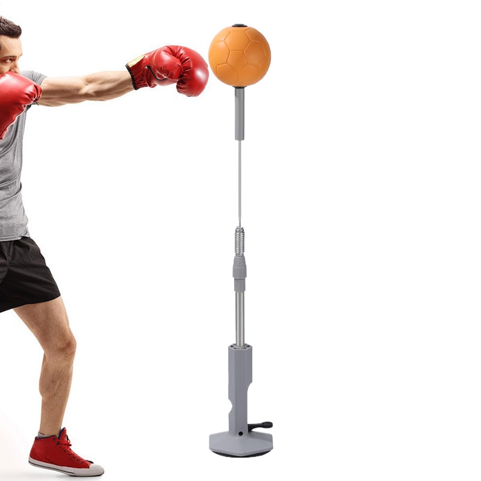 Speed Punching Bags,Reflex Bag | Pungere palla con stand - Strong Angy Tappure, altezza regolabile per l'esercizio di coordinamento occhio-mano, bambini, adolescenti, allenamento in palestra