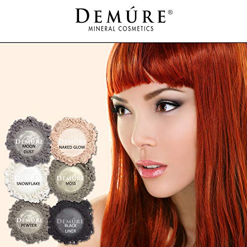 Demure Mineral Make Up (Moon Dust) Eye Shadow, Shimmer Eyeshadow, Loose Powder, Glitter Eyeshadow, Eye Makeup, Professional Makeup #TOP7