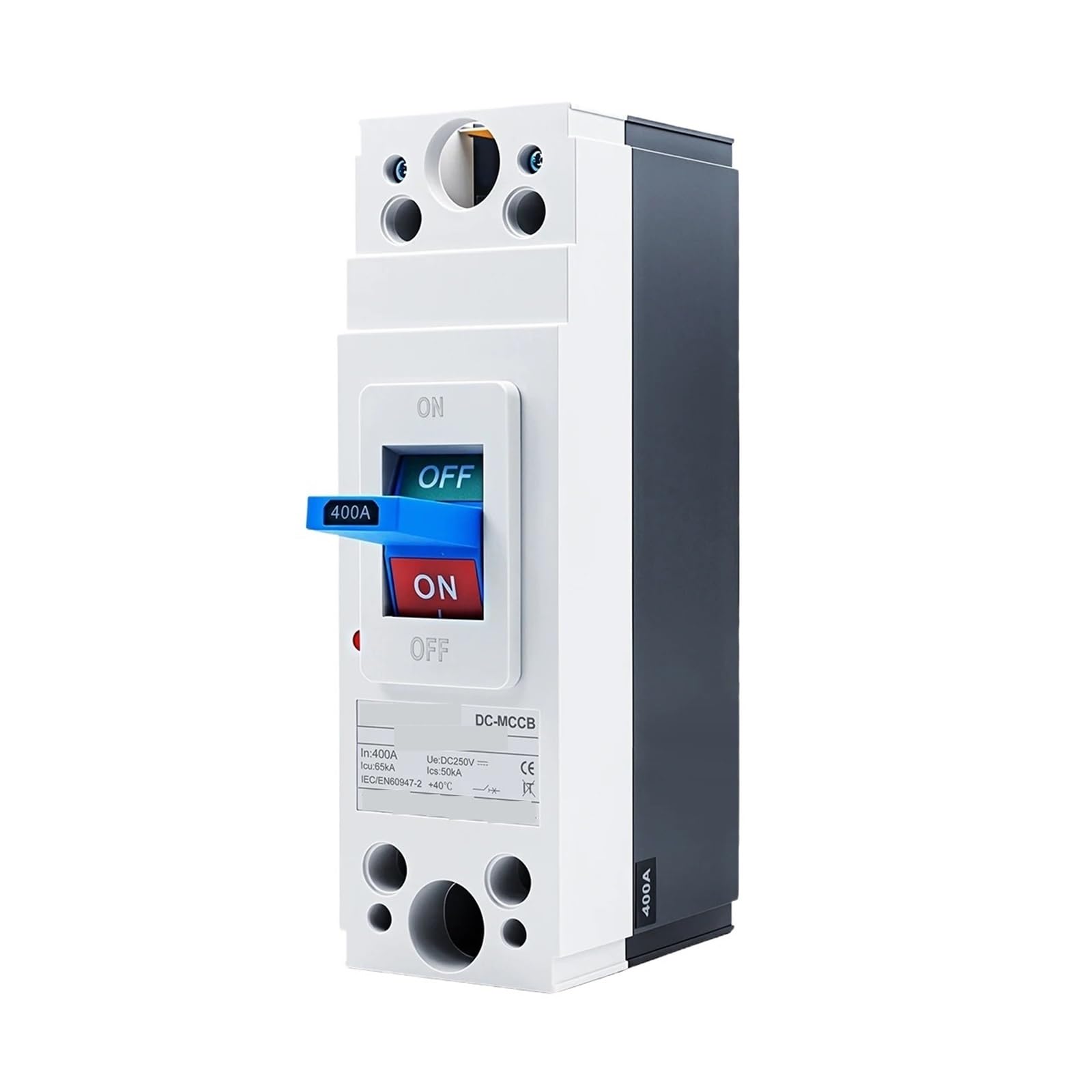 Disyuntor de caja moldeada 1P 250VDC 300A 350A 400A