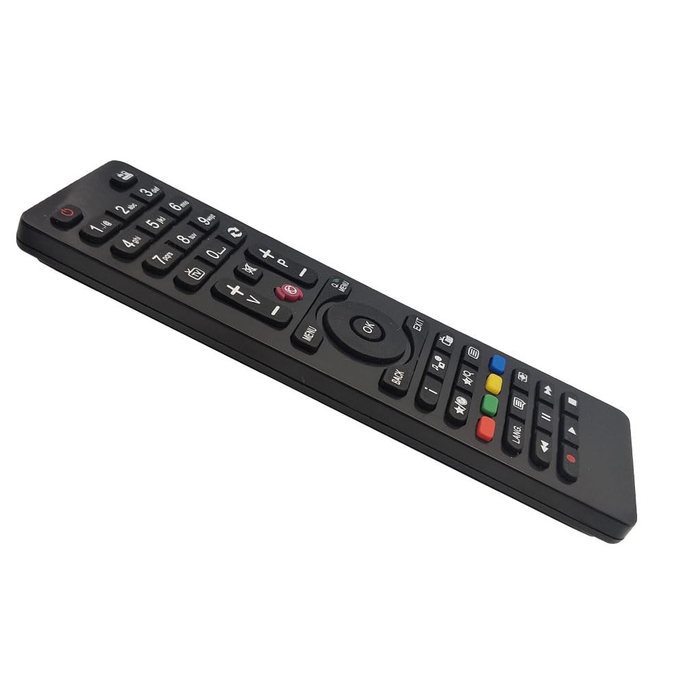 ALLIMITY Télécommande Compatible avec Princeton TV PR24HD17B PR32HD18B PR32HD19B PR40FHD16B PR49FHD15B PR49FHD16B/2 PR55FHDBC215B PR22FHD16B