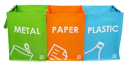 Miniatura 9 de MoonWorld SR1017 - Bolsa de reciclaje para reciclaje (4 bolsas)