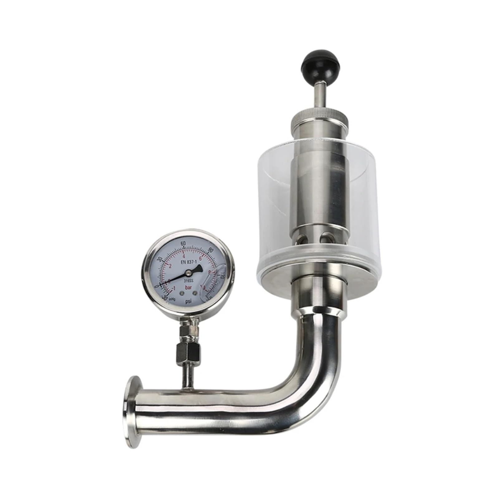 Valve SS304 0.2-3.2 1.5" inches (Outer Diameter 50.5mm)
