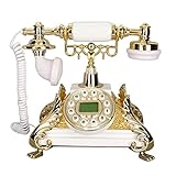 EXCELLENTES PERFORMANCES: Ce téléphone innovant est compatible avec le double système FSK et DTMF. La qualité des appels est stable, claire et silencieuse. Ce téléphone fixe filaire dispose également d'une fonction de numérotation prédéfinie pour raccrocher et d'une fonction IP automatique.