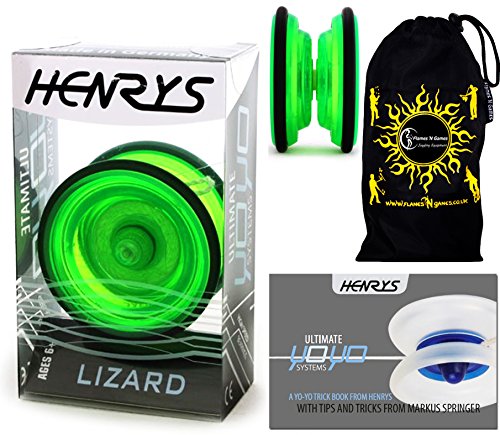 Henrys Lizard YoYo (Verde) Professionale Yo Yo Yo